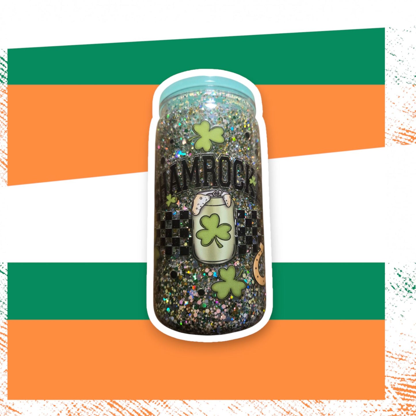 Shamrocked 16oz Acrylic Tumbler - Ready to Ship