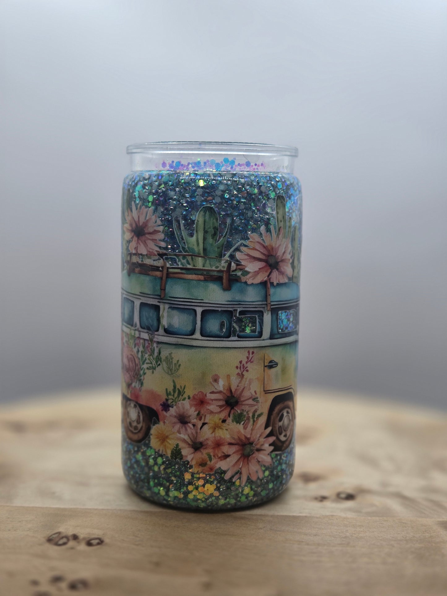 16 oz Acrylic Tumbler Stay Trippy Little Hippy - Ready to Ship
