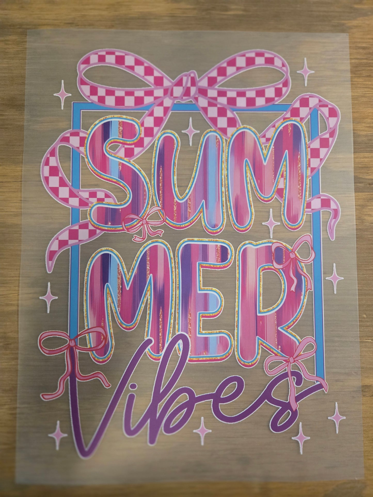 Summer Vibes Purples and Pinks