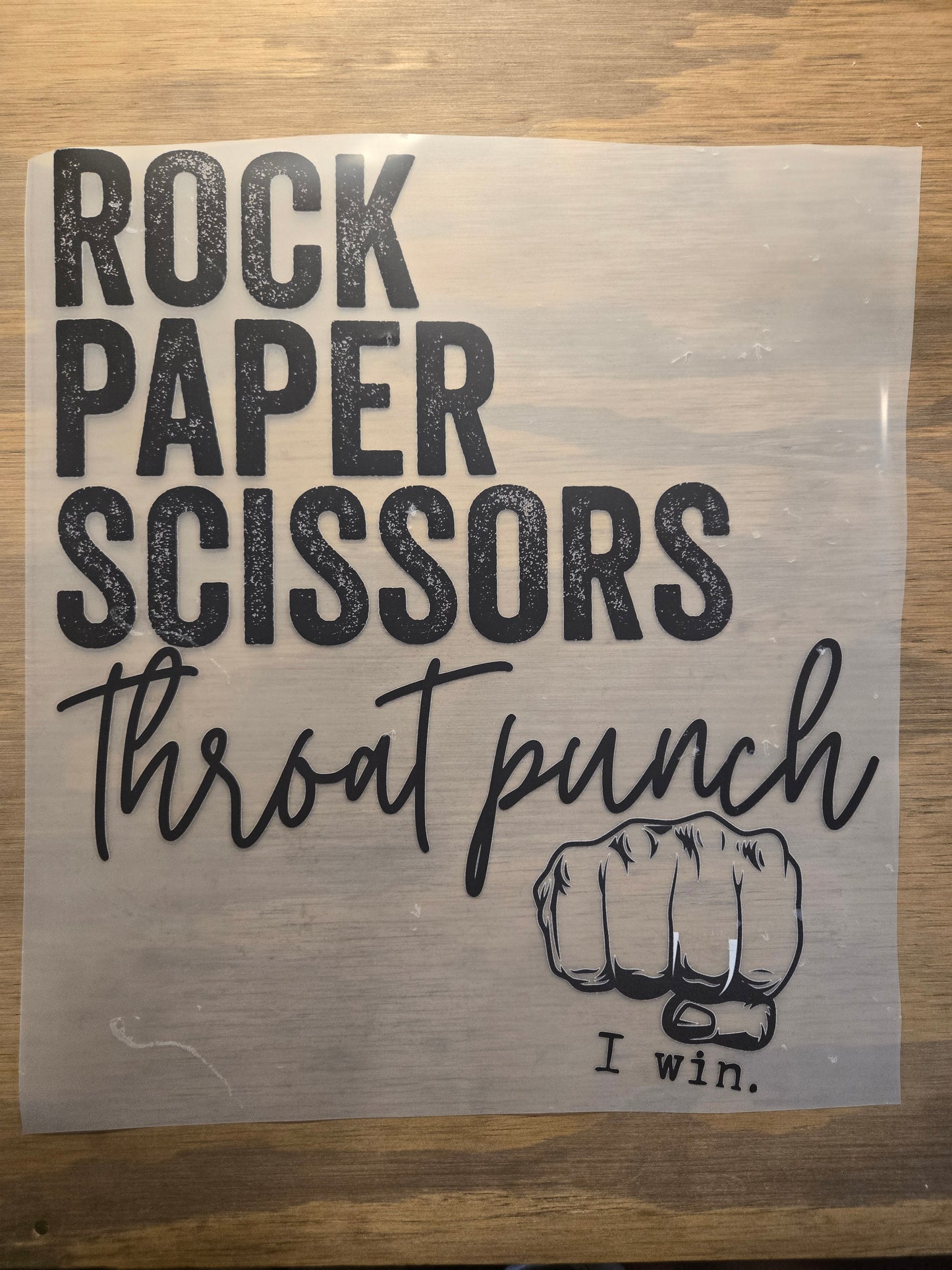 Rock, Paper, Scissors