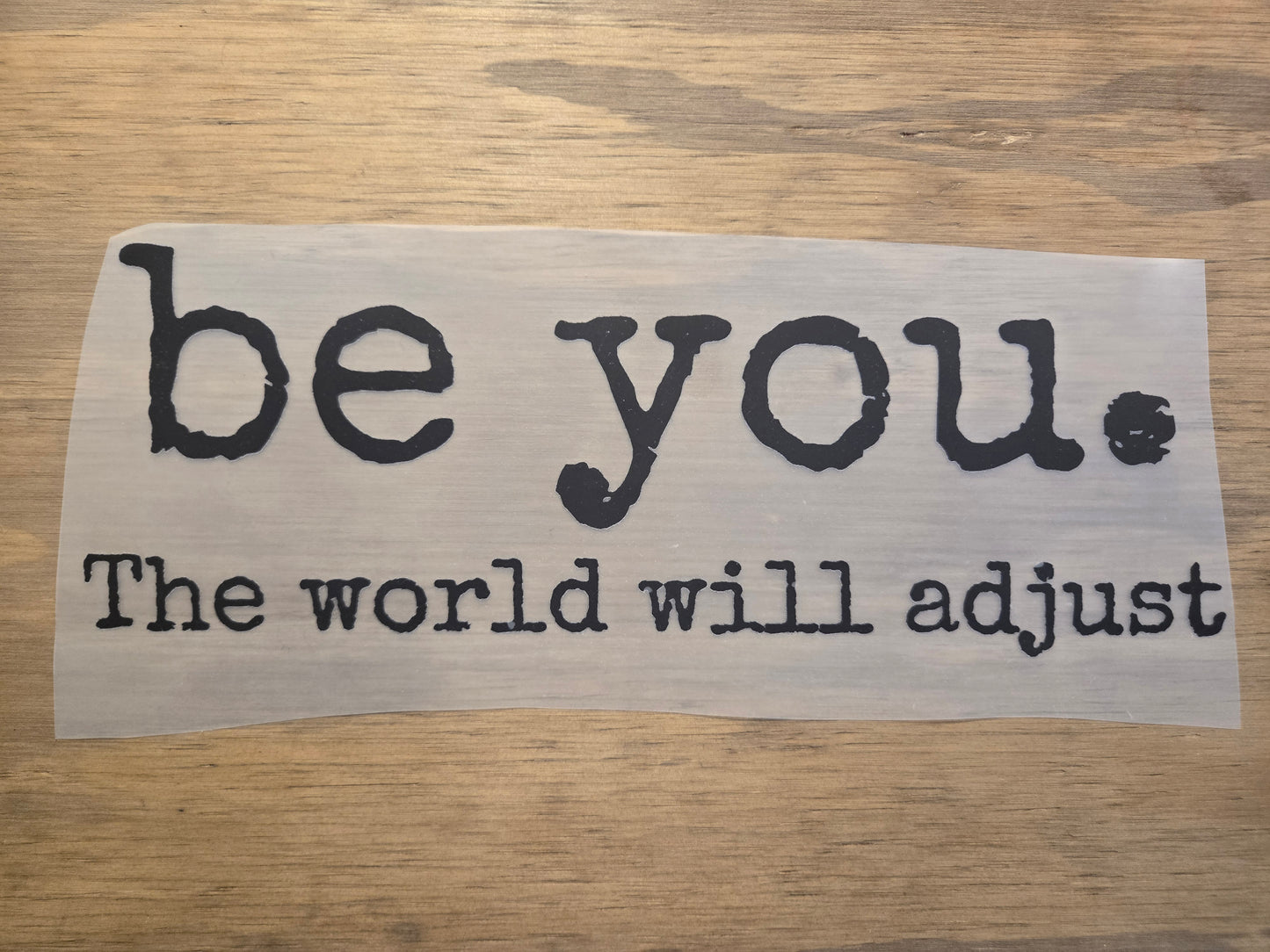 Be You