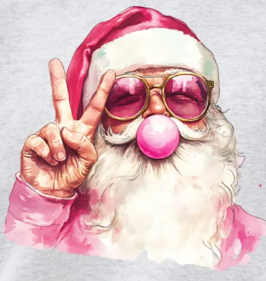 Bubble Gum Santa