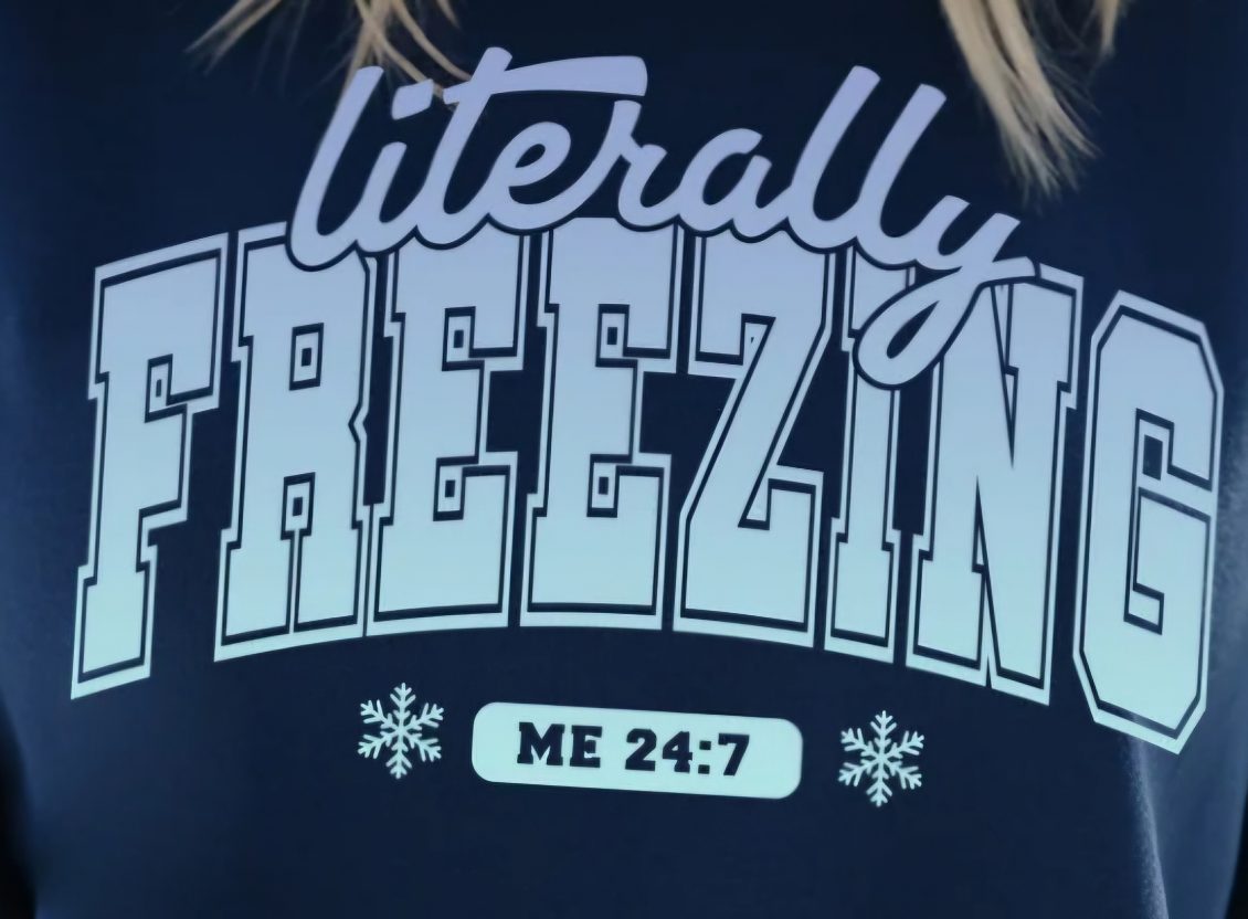 Literally Freezing