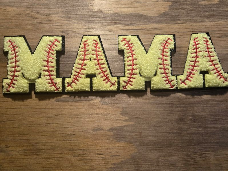 Softball Mama Chenille