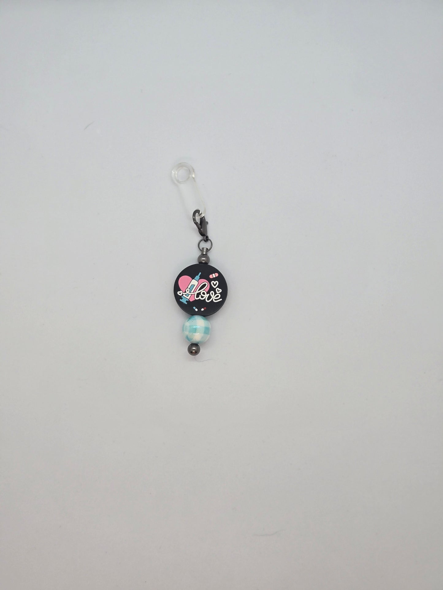 Beaded Straw Charm