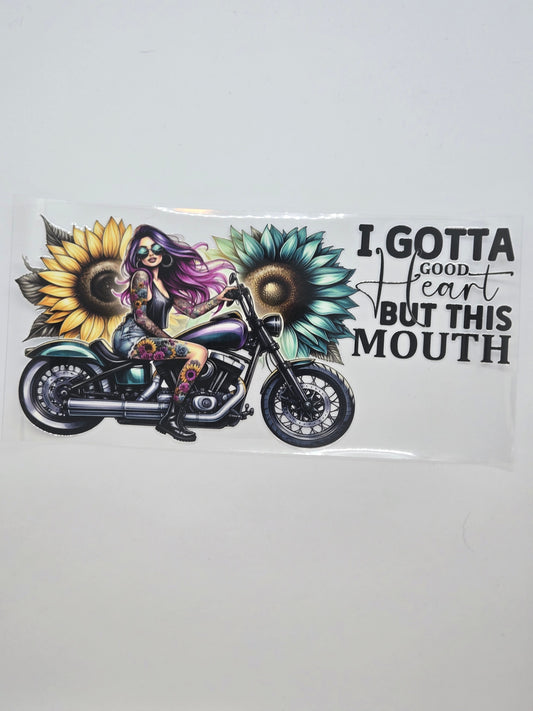 Good Heart but This Mouth (Motorcycle)