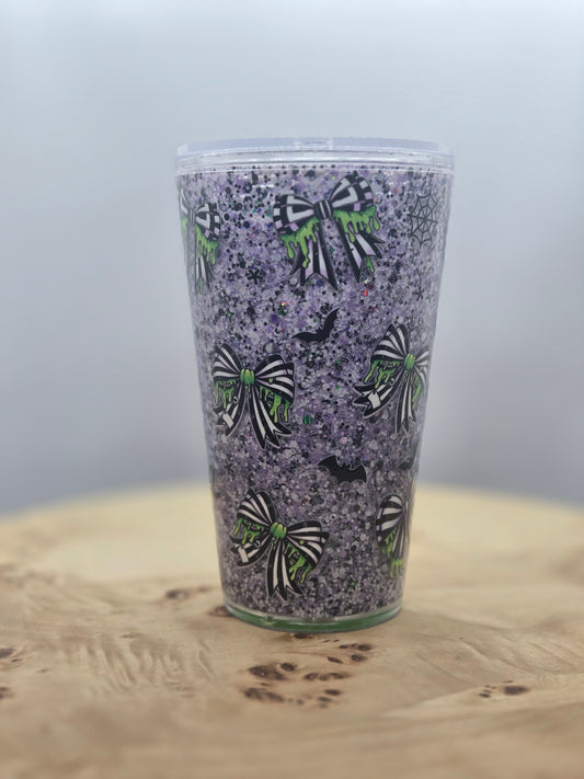 B. Juice Bows 16 oz Tapered Acrylic Tumbler - Ready to Ship