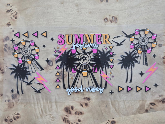 Summer Festival Good Vibes