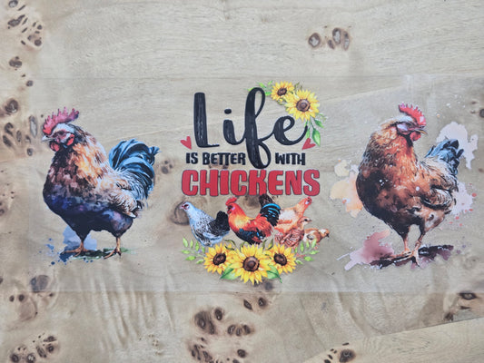Life is Better with Chickens