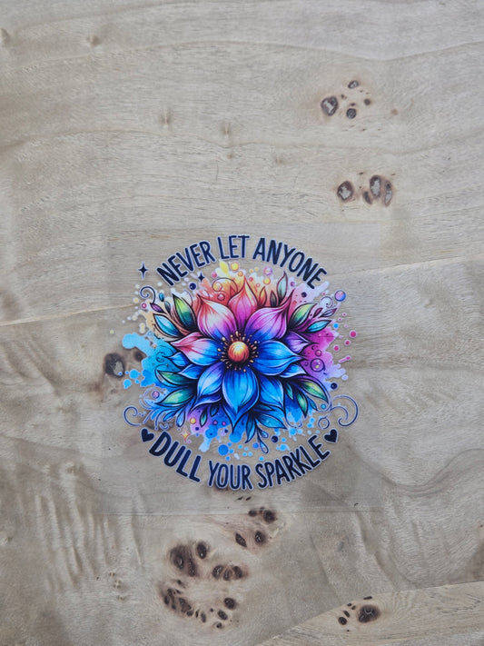 Never Let Anyone Dull Your Sparkle
