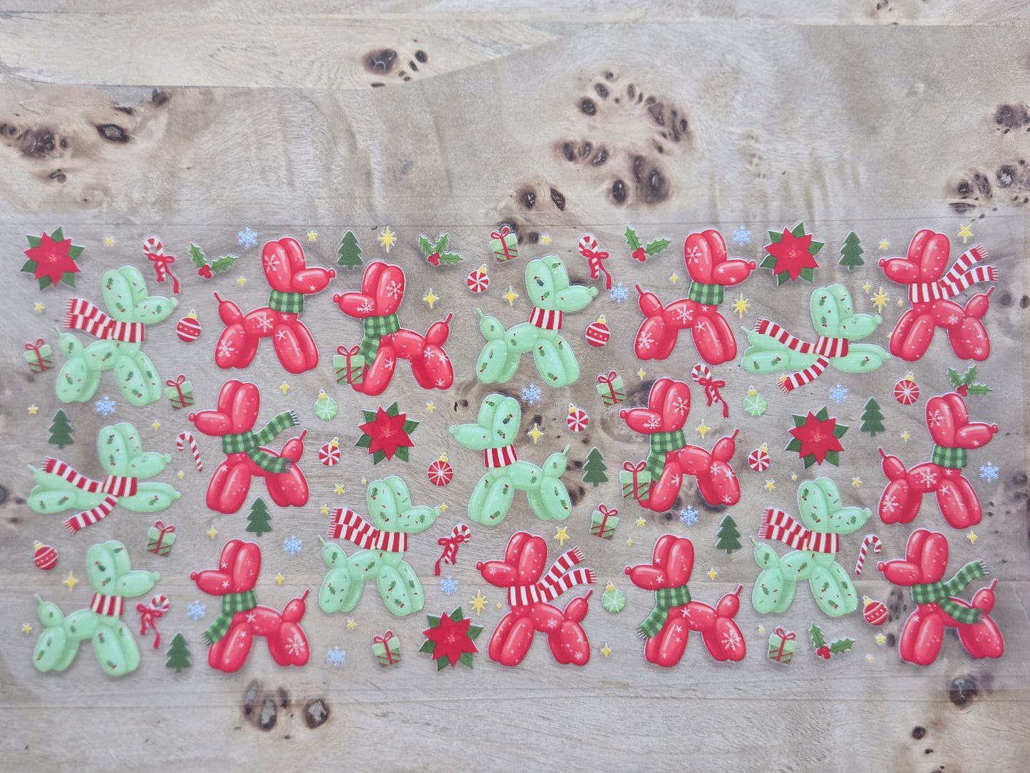 Christmas Balloon Dogs