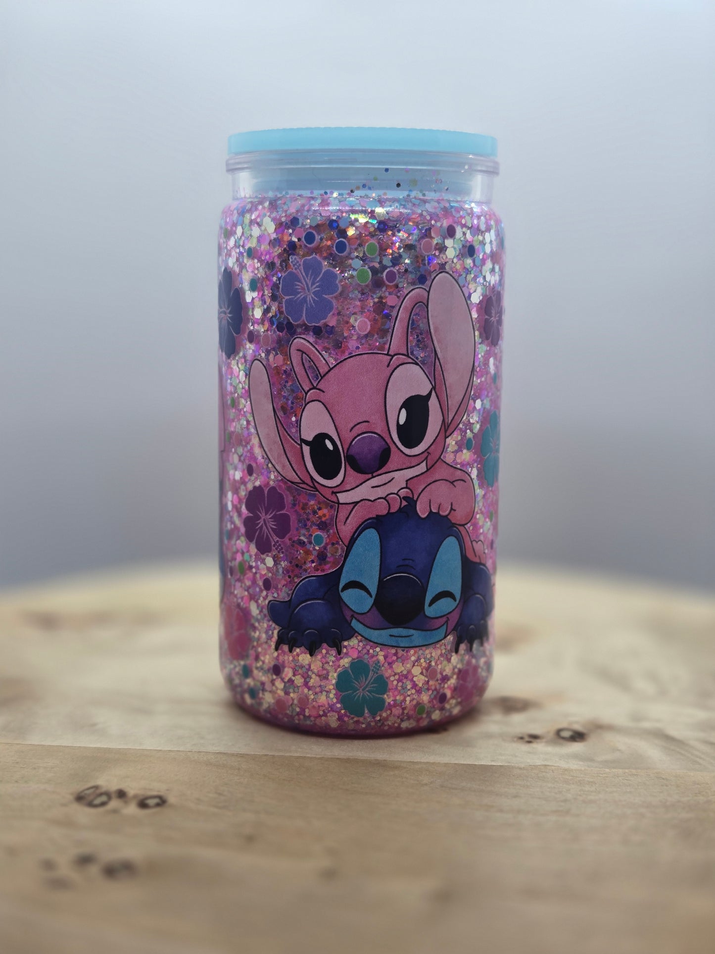 16 oz Acrylic Tumbler Blue Guy - Ready to Ship