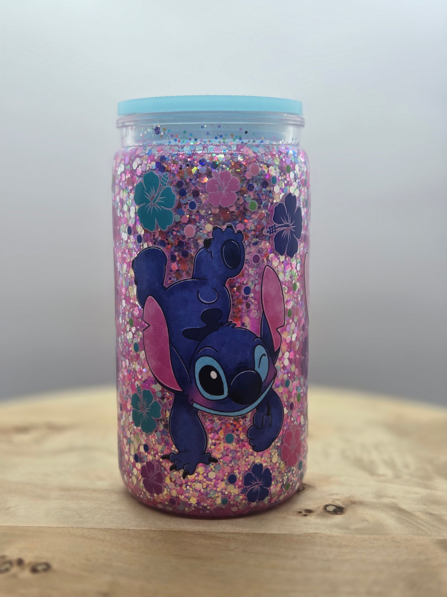 16 oz Acrylic Tumbler Blue Guy - Ready to Ship