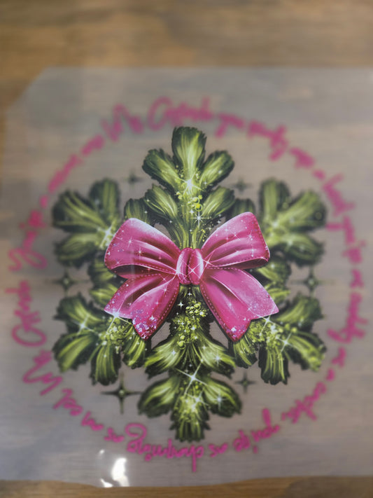 G Wreath and Bow