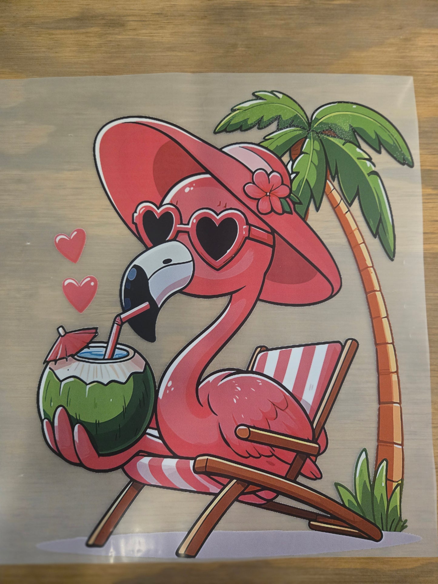 Summer Flamingos