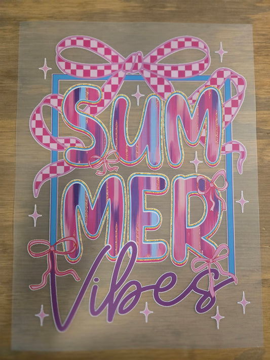 Summer Vibes Purples and Pinks
