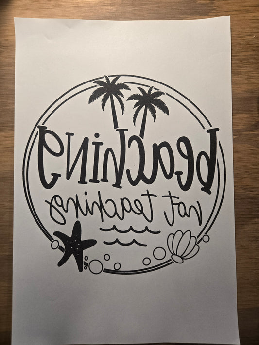 Beaching not Teaching