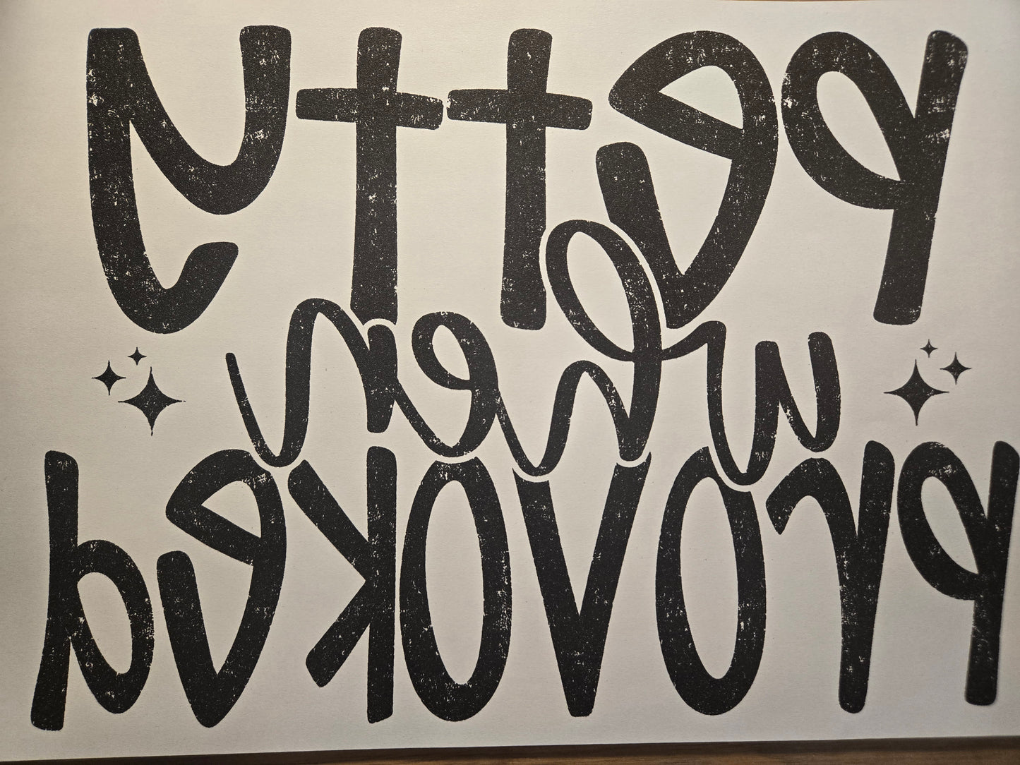 Petty When Provoked