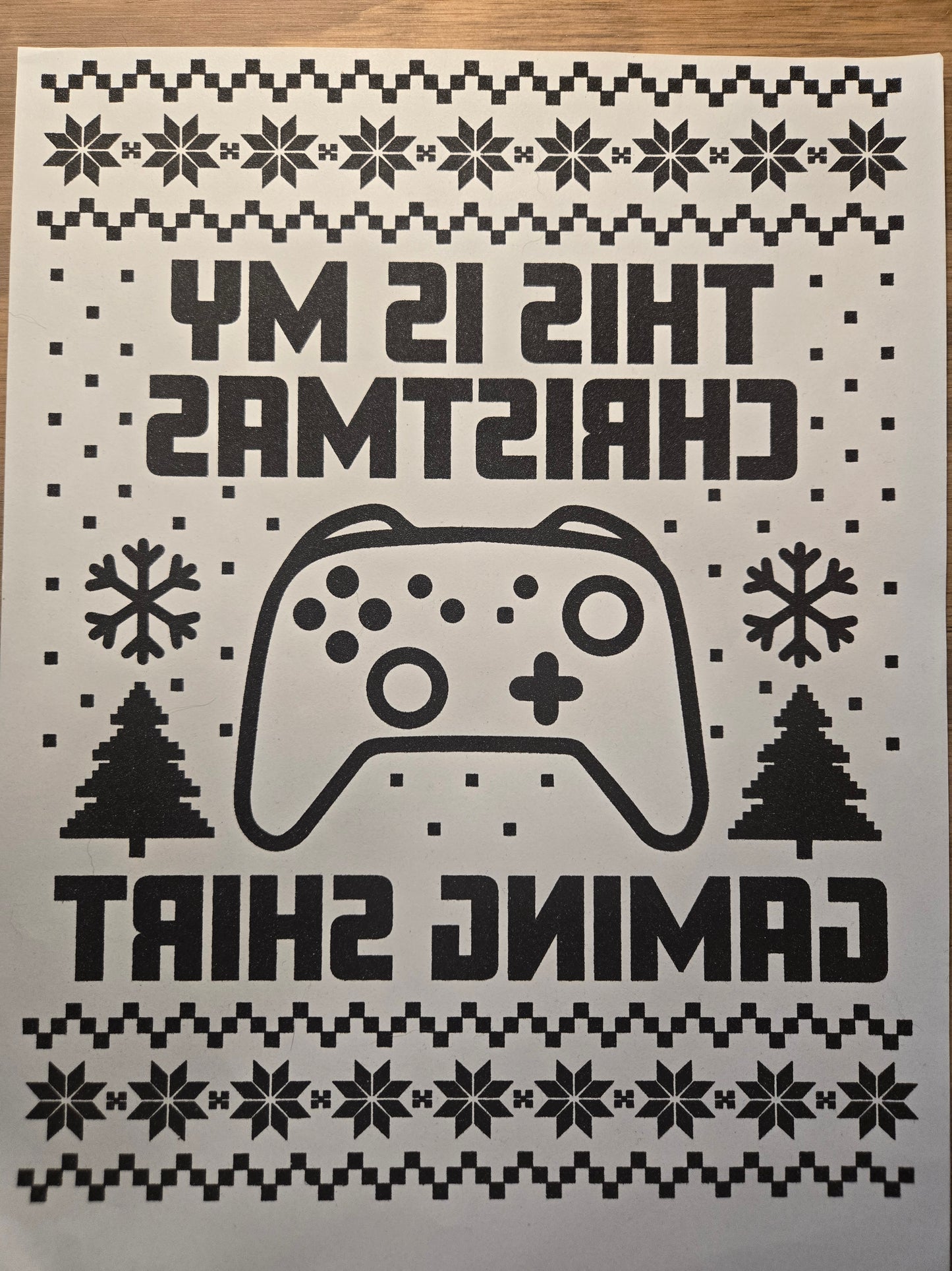 This is my Christmas Gaming Shirt