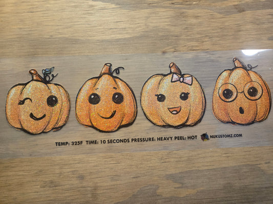 Glitter Pumpkins