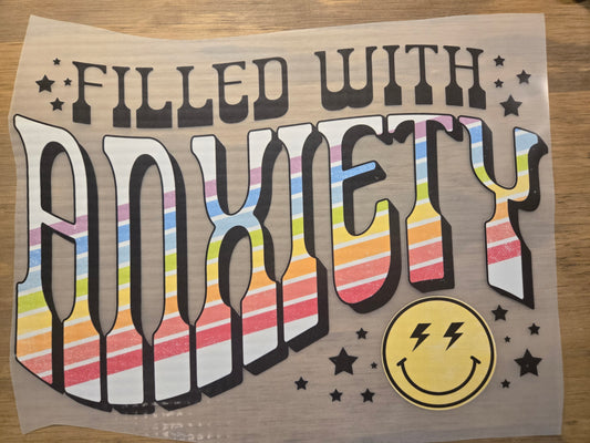 Filled with Anxiety