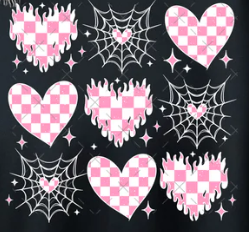 Fire Pink Hearts