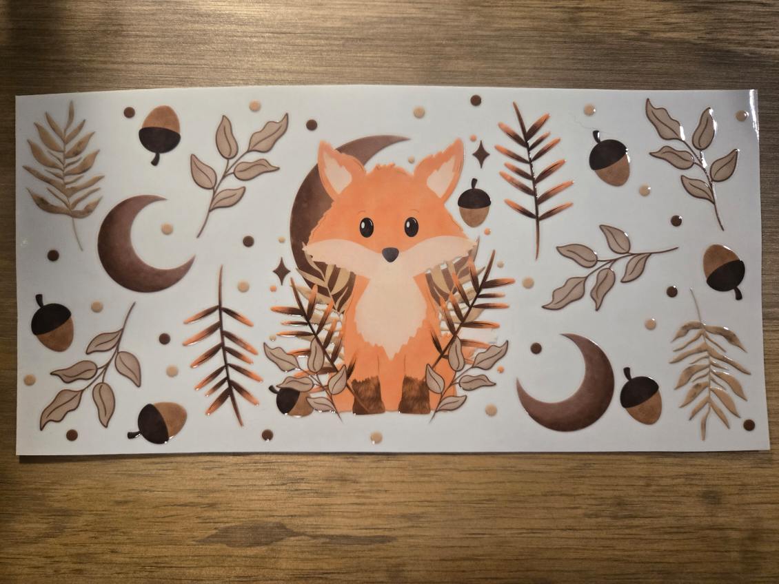Fox in the Leaves