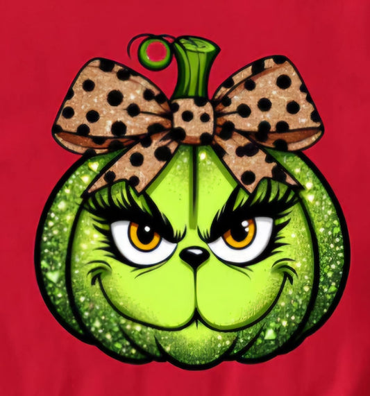 Grinch Pumpkin