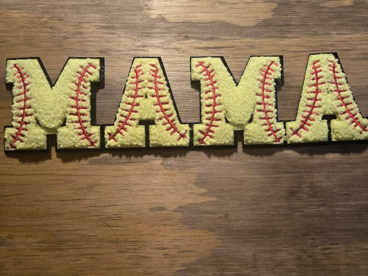 Softball Mama Chenille