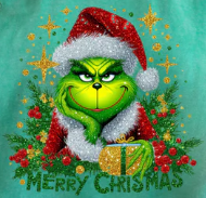 Glittery Santa G