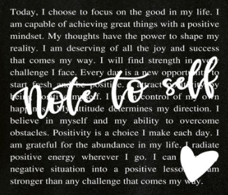 Note to Self