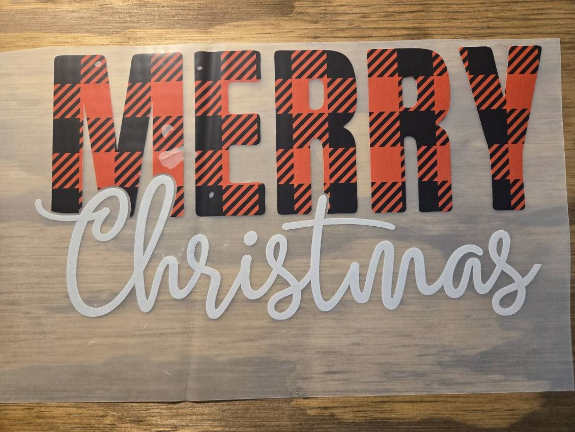 Plaid Merry Christmas