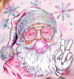 Bubble Gum Santa